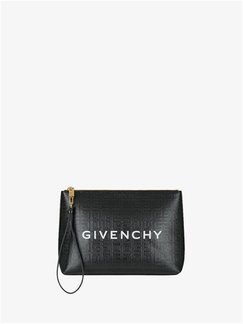 GIVENCHY travel pouch in 4G coated canvas